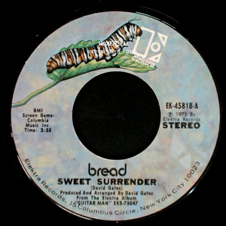 Bread - Sweet Surrender / Make It By Yourself side A