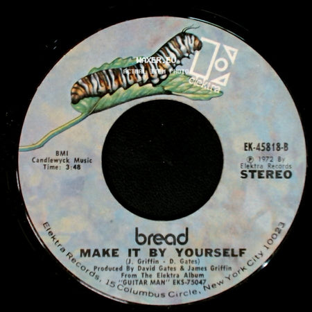 Bread - Sweet Surrender / Make It By Yourself side B