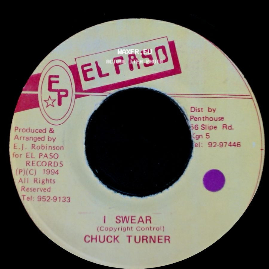 Chuck Turner - Unknown Title A / I Swear side B