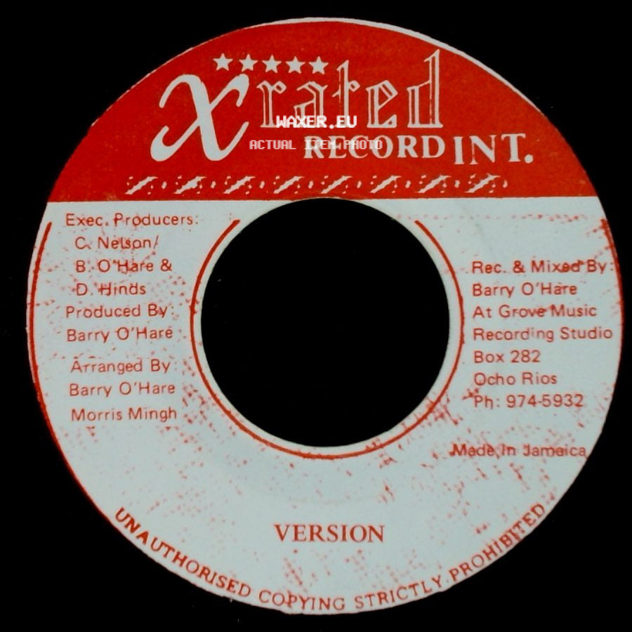 Mikey Spice - The Way We Were (Adapted) / Unknown Title B side B