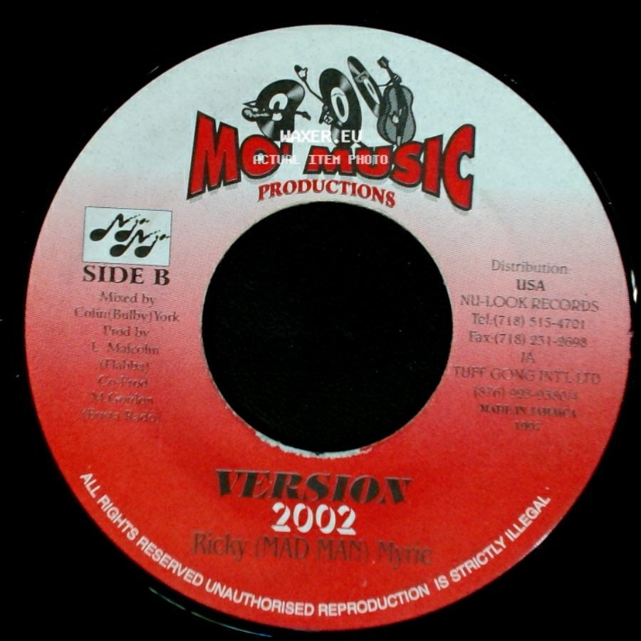 Alley Cat - Gimmic The Weed Ti-Smoke / Version 2002 side B