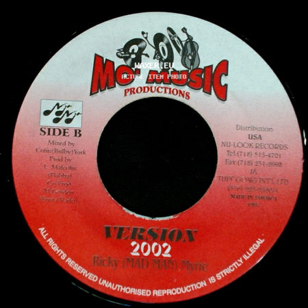 Alley Cat - Gimmic The Weed Ti-Smoke / Version 2002 side B