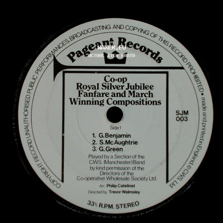 Co-Op - Royal Silver Jubilee Fanfare And March Winning Compositions / Royal Silver Jubilee Fanfare And March Winning Compositions side A