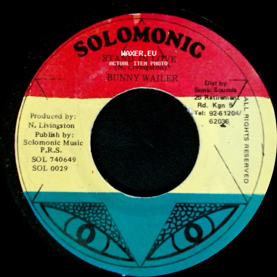 Bunny Wailer / N. Livingston - Stand In Love / Stand In Version side A