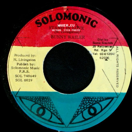 Bunny Wailer / N. Livingston - Stand In Love / Stand In Version side A