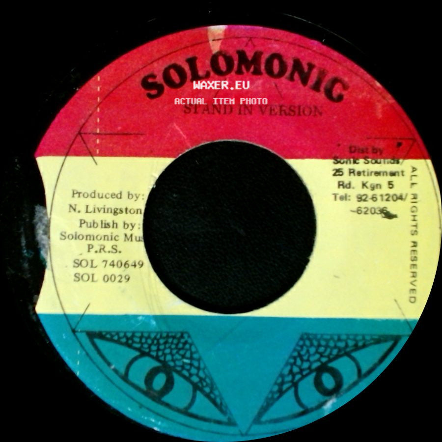 Bunny Wailer / N. Livingston - Stand In Love / Stand In Version side B