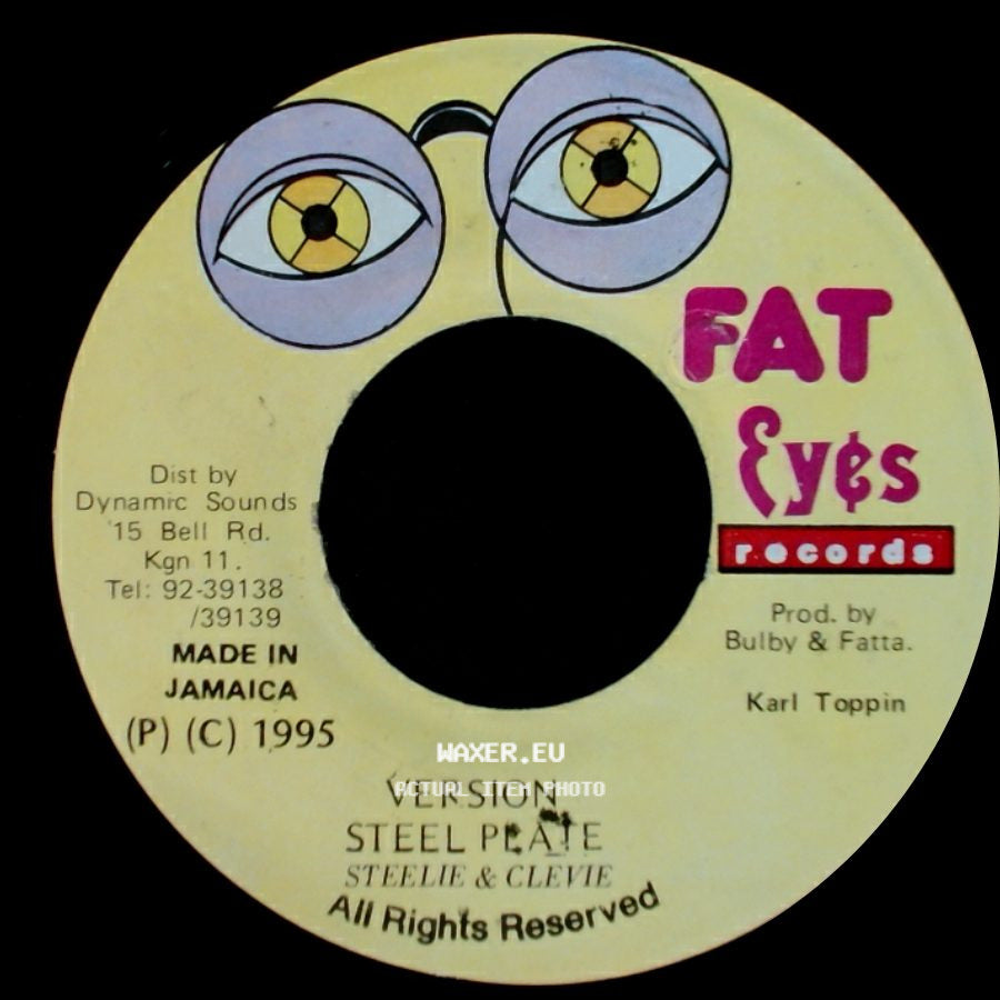 Bounty L Killer / Steelie & Clevie - Babylon A Drop / Version Steel Plate side B