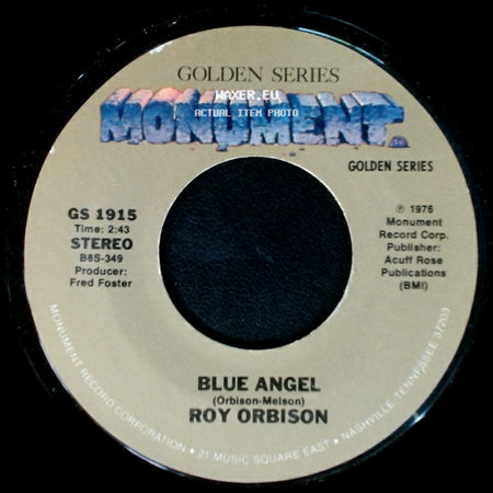 Roy Orbison - Paper Boy / Blue Angel side B