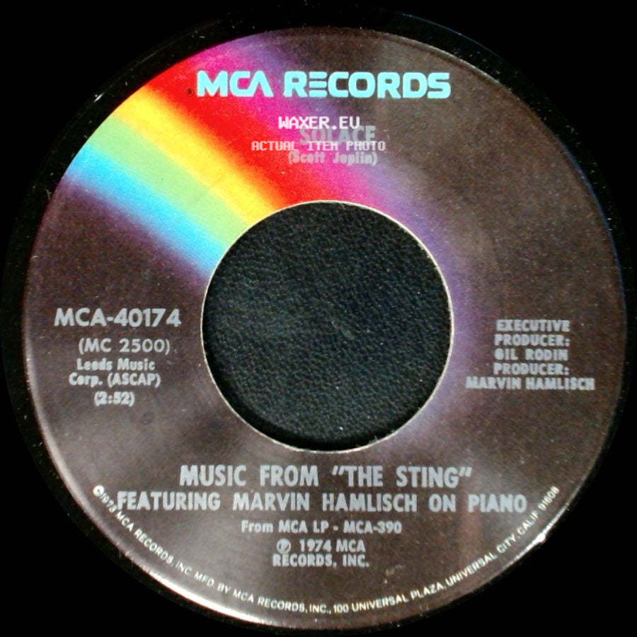 Marvin Hamlisch - Solace / The Entertainer side A