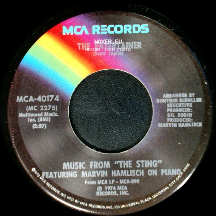 Marvin Hamlisch - Solace / The Entertainer side B