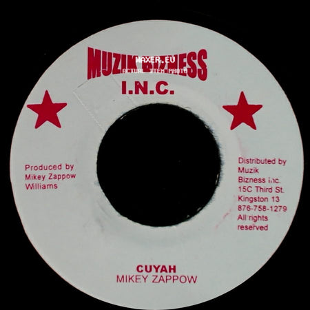 Mikey Zappow / Beres Hammond & Mikiey Zapp0w - Cuyah / Sunshine People side A