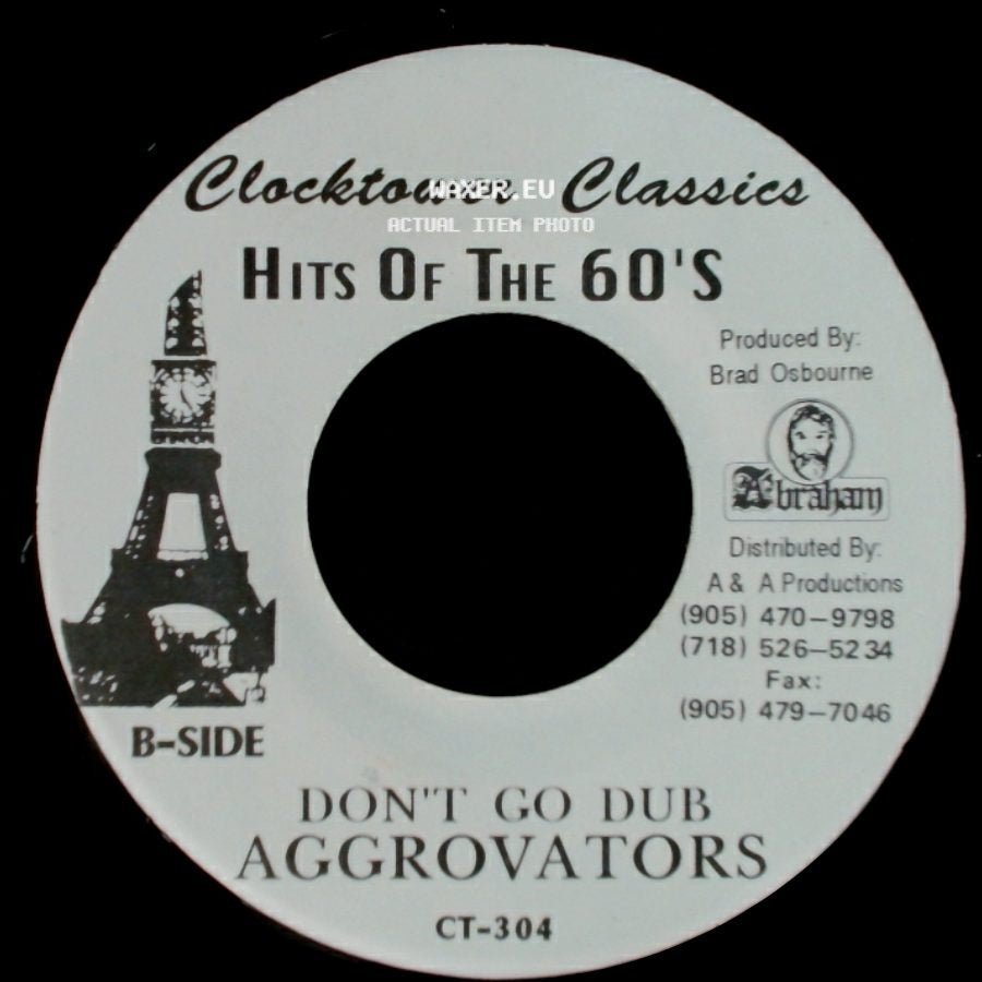 Paragons / Aggrovators - Don't Go Away Girl / Don't Go Dub side B