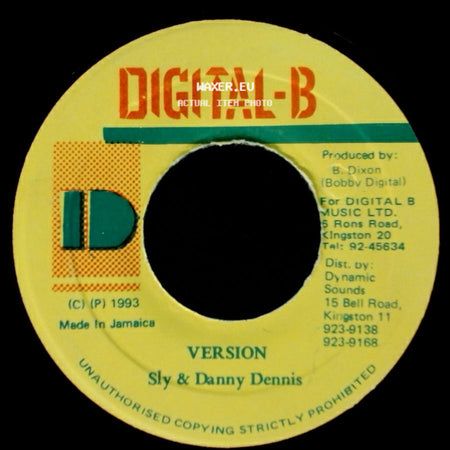 Pinchers / Sly & Danny Dennis - Carpenter / Version side B