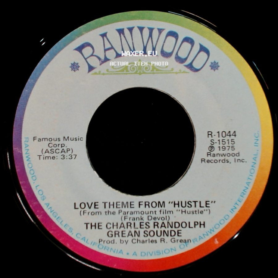 The Charles Randolph Grean Sounde - Love Theme From "Hustle" / Star Trek side A