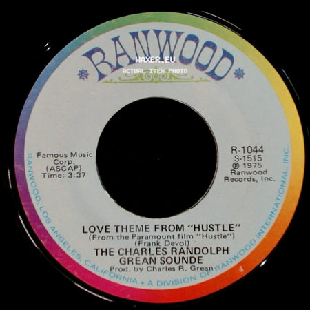 The Charles Randolph Grean Sounde - Love Theme From "Hustle" / Star Trek side A