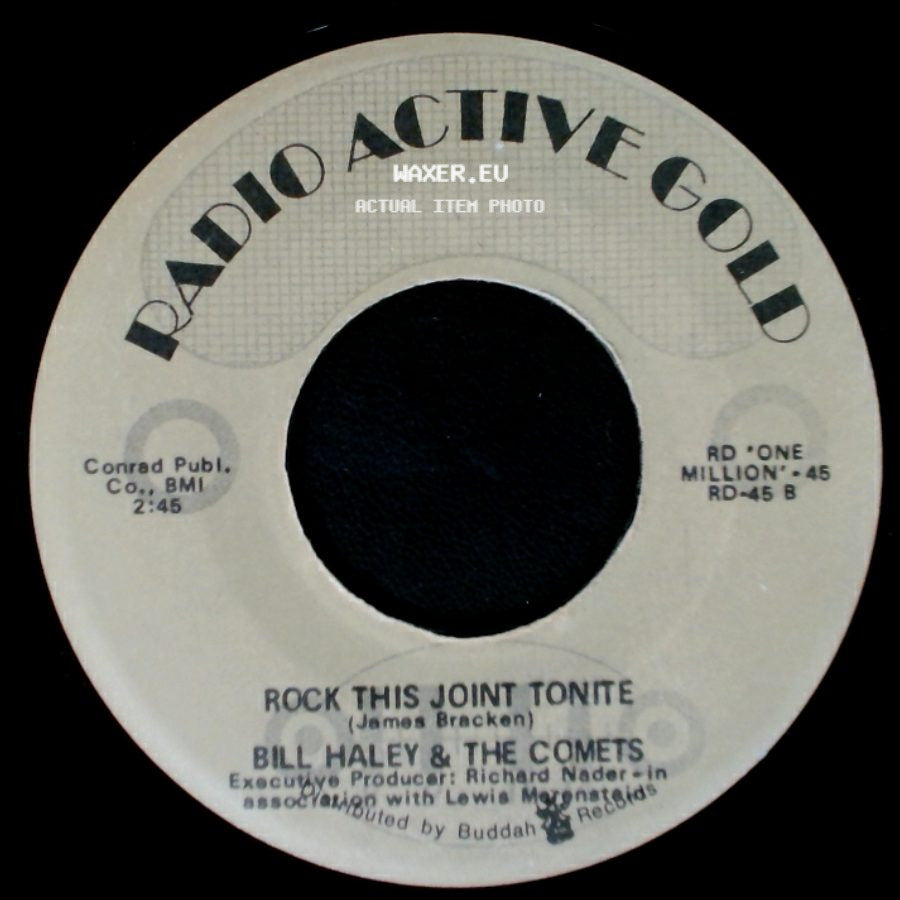 Bill Haley & The Comets - Rock Around The Clock / Rock This Joint Tonite side B