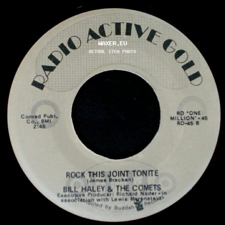 Bill Haley & The Comets - Rock Around The Clock / Rock This Joint Tonite side B