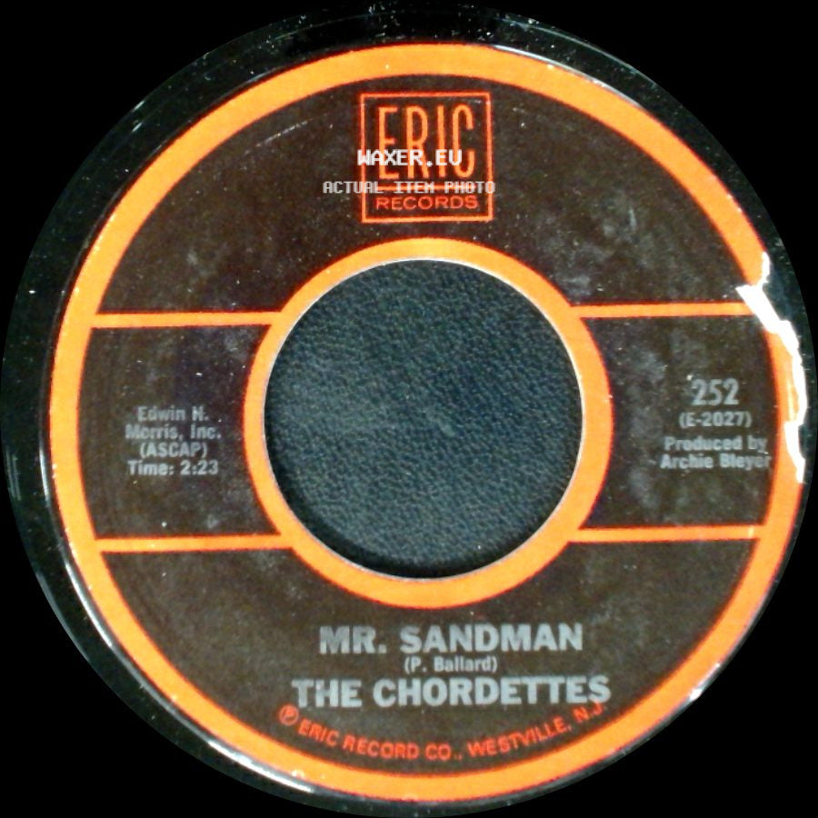 The Chordettes - Mr. Sandman / Lollipop side A