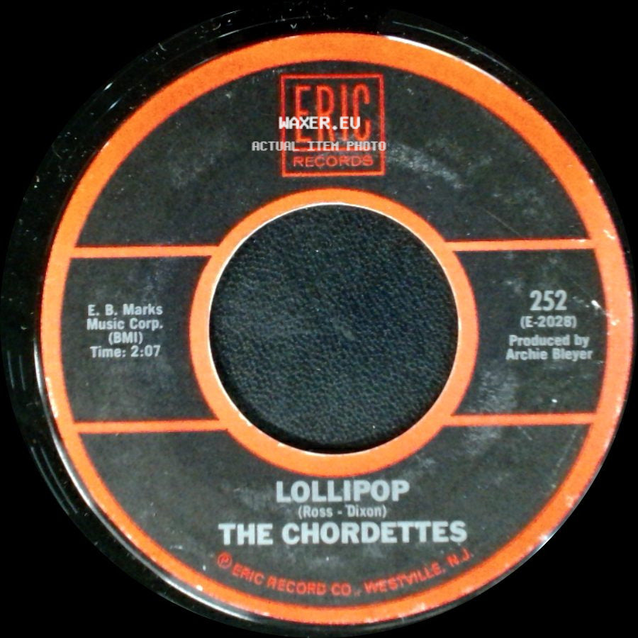 The Chordettes - Mr. Sandman / Lollipop side B