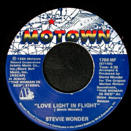 Stevie Wonder - It's More Than You / Love Light In Flight side B