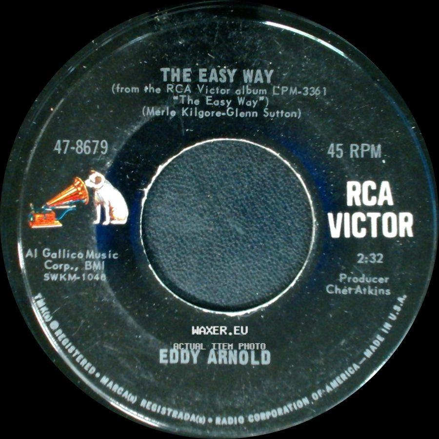 Eddy Arnold - The Easy Way / Make The World Go Away side A