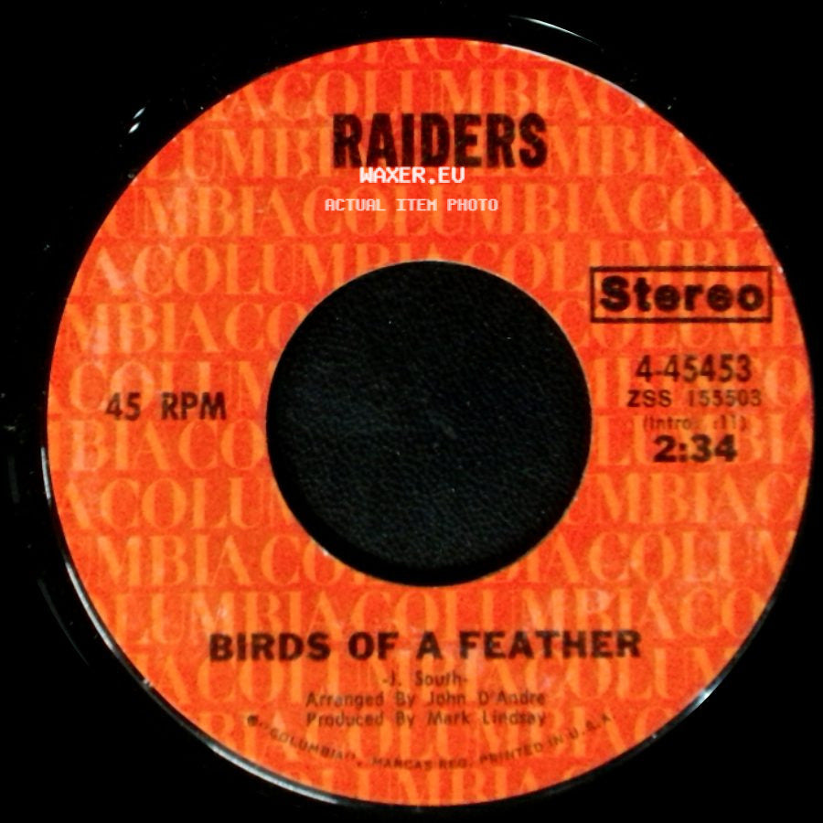 Raiders - Birds Of A Feather / The Turkey side A