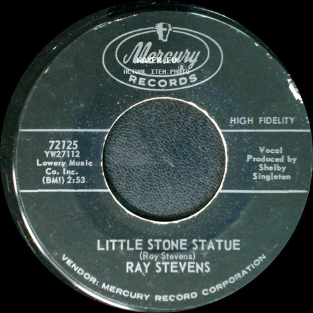 Ray Stevens - Harry The Hairy Ape / Little Stone Statue side B