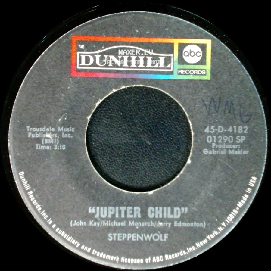 Steppenwolf - Jupiter Child / Rock Me side A