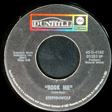 Steppenwolf - Jupiter Child / Rock Me side B