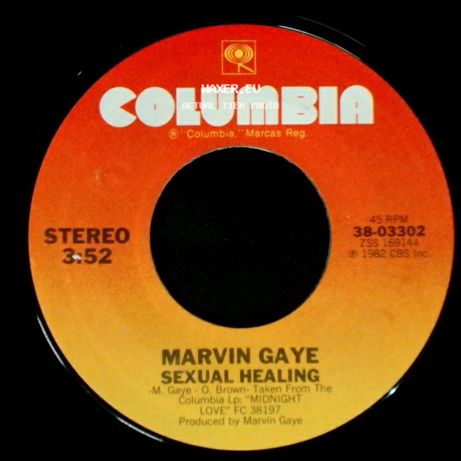 Marvin Gaye - Sexual Healing / Sexual Healing (Instrumental) side A