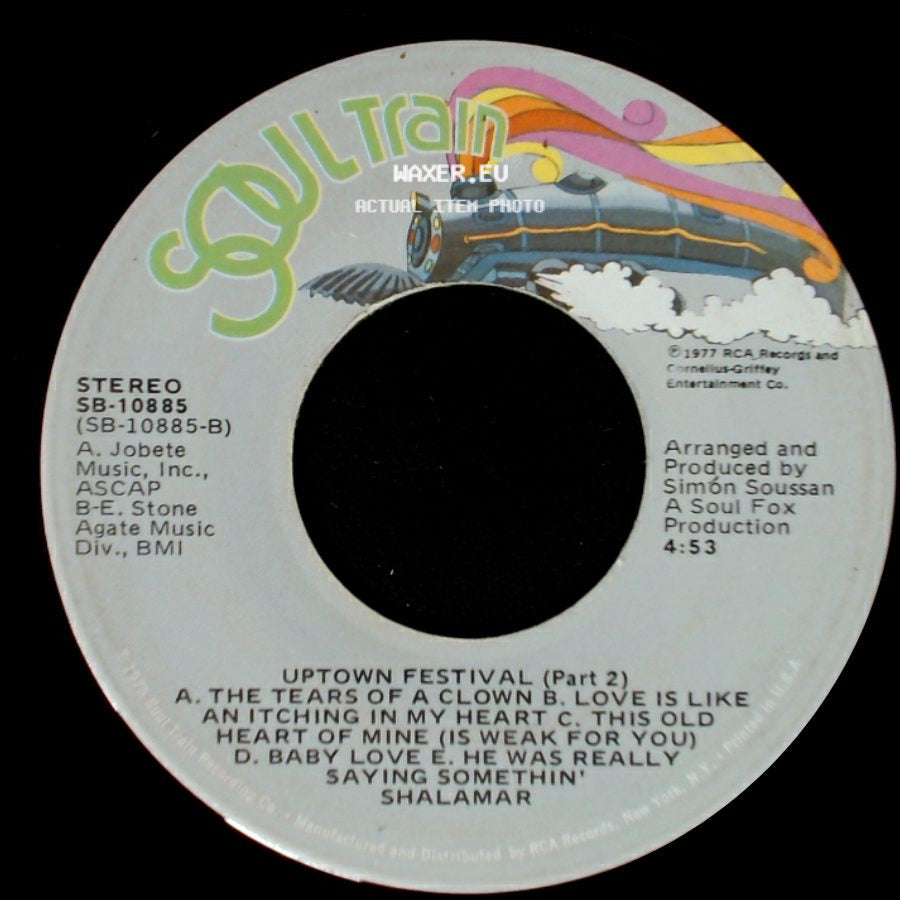 Shalamar - Uptown Festival (Part 2) / Uptown Festival (Part 1) side A