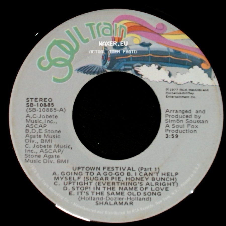 Shalamar - Uptown Festival (Part 2) / Uptown Festival (Part 1) side B