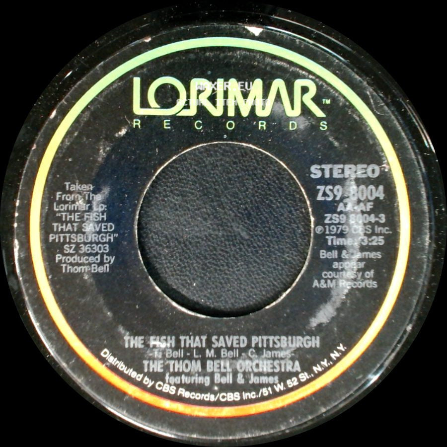 The Thom Bell Orchestra Featuring Bell & James / The Thom Bell Orchestra - The Fish That Saved Pittsburgh / Pisces Theme side A