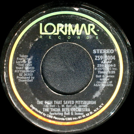 The Thom Bell Orchestra Featuring Bell & James / The Thom Bell Orchestra - The Fish That Saved Pittsburgh / Pisces Theme side A