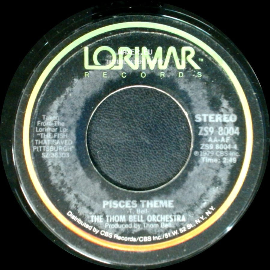 The Thom Bell Orchestra Featuring Bell & James / The Thom Bell Orchestra - The Fish That Saved Pittsburgh / Pisces Theme side B