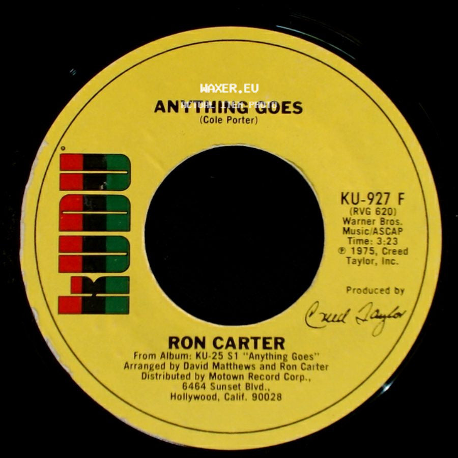 Ron Carter - Anything Goes / Big Fro side A