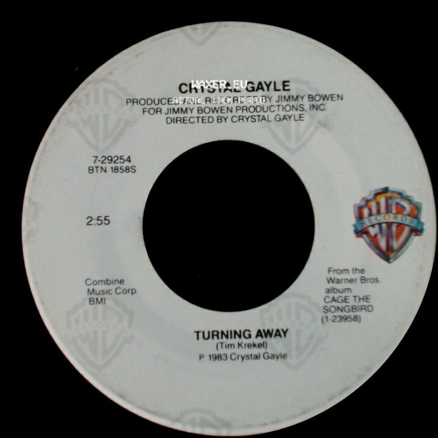 Crystal Gayle - Turning Away / On Our Way To Love side A