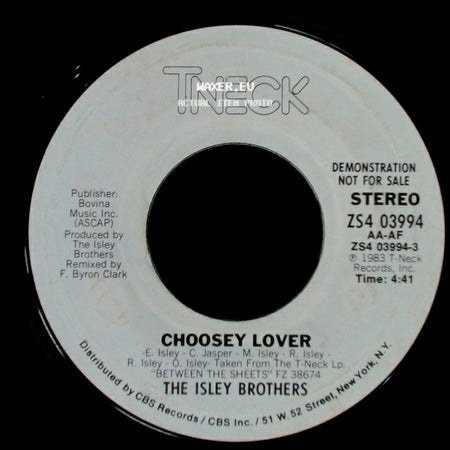 The Isley Brothers - Choosey Lover / Choosey Lover side A