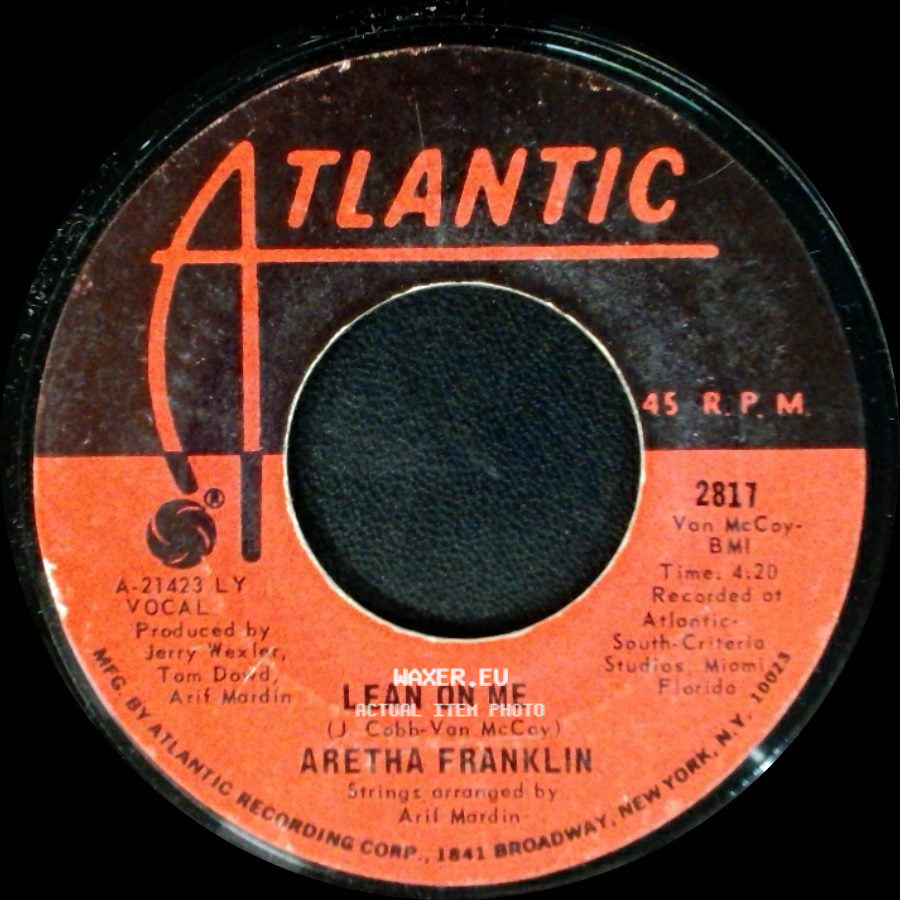 Aretha Franklin - Lean On Me / Spanish Harlem side A