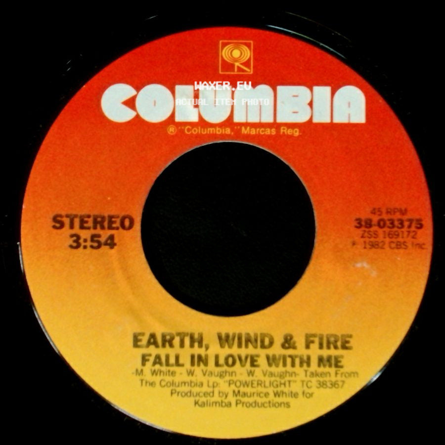 Earth, Wind & Fire - Fall In Love With Me / Lady Sun side A