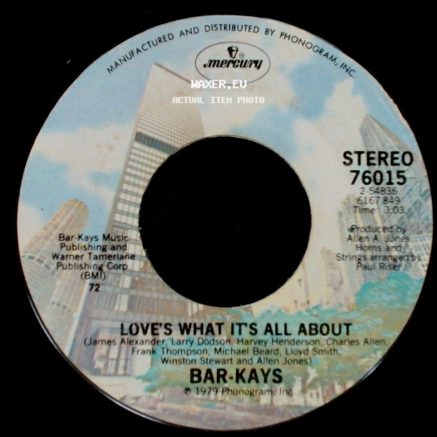 Bar-Kays - Love's What It's All About / Move Your Boogie Body side A