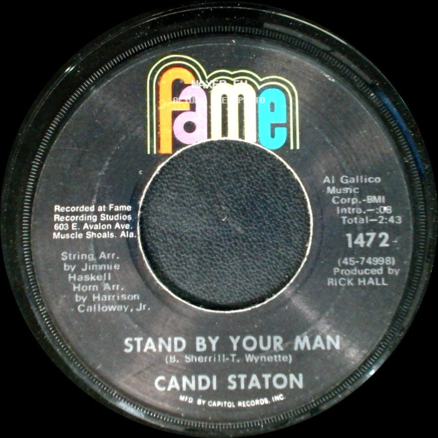 Candi Staton - Stand By Your Man / How Can I Put Out The Flame (When You Keep The Fire Burning) side A