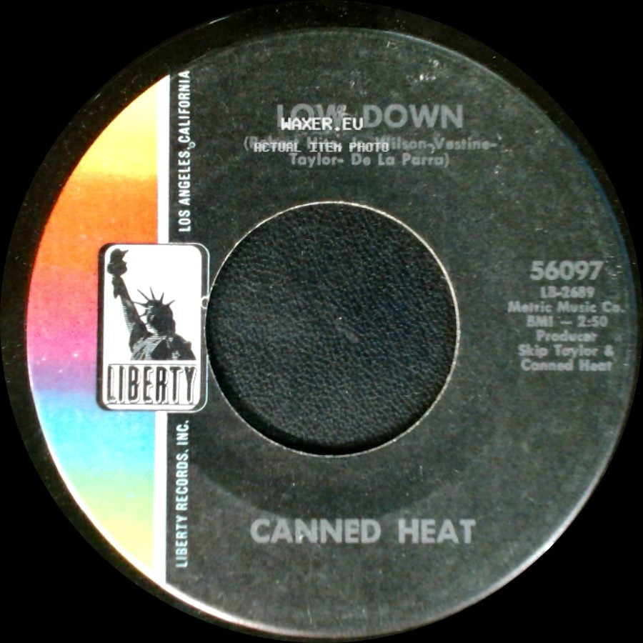 Canned Heat - Time Was / Low Down side B
