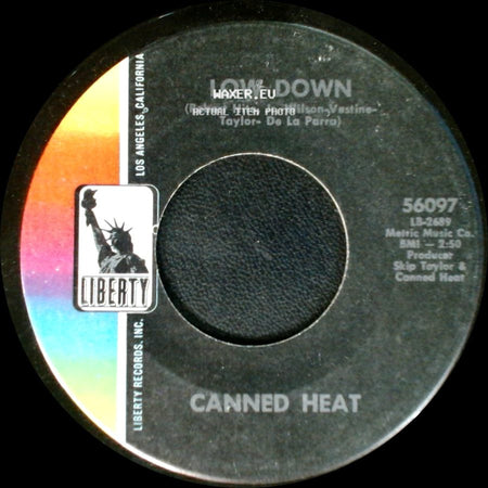 Canned Heat - Time Was / Low Down side B
