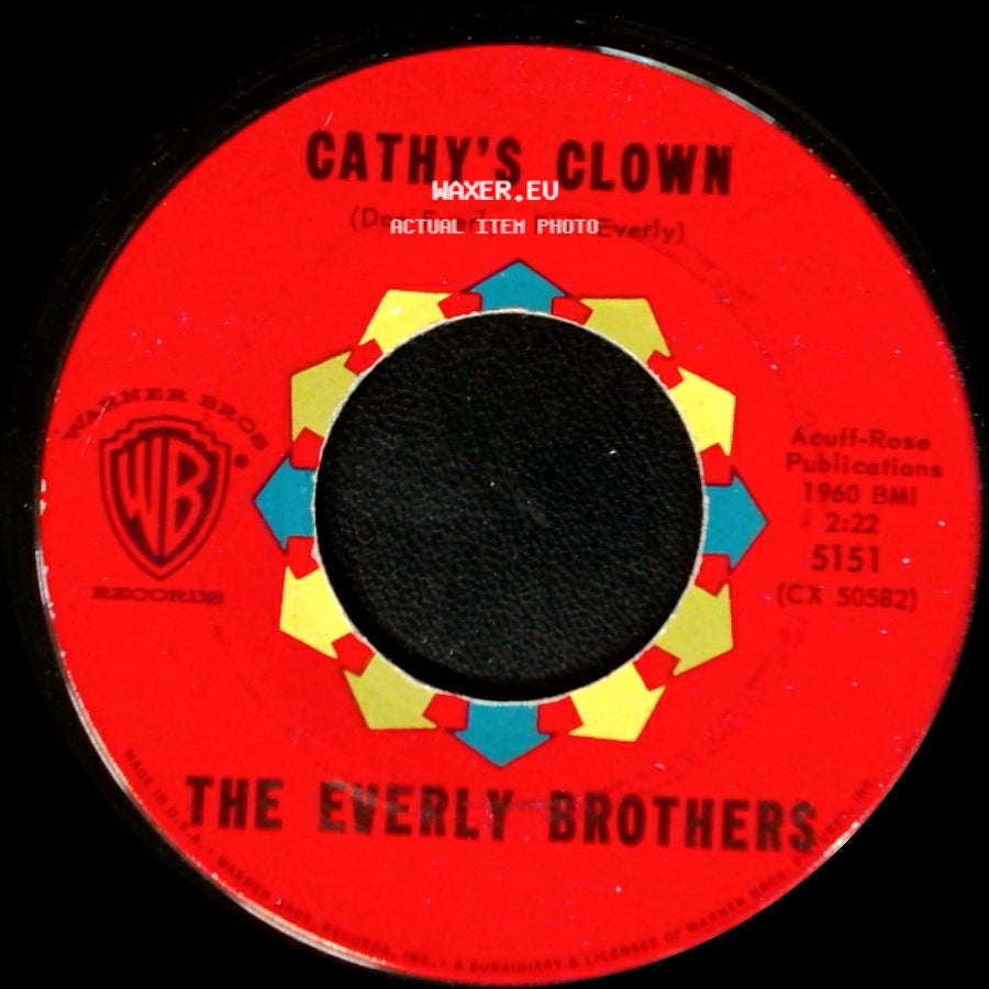 The Everly Brothers - Always It's You / Cathy's Clown side B
