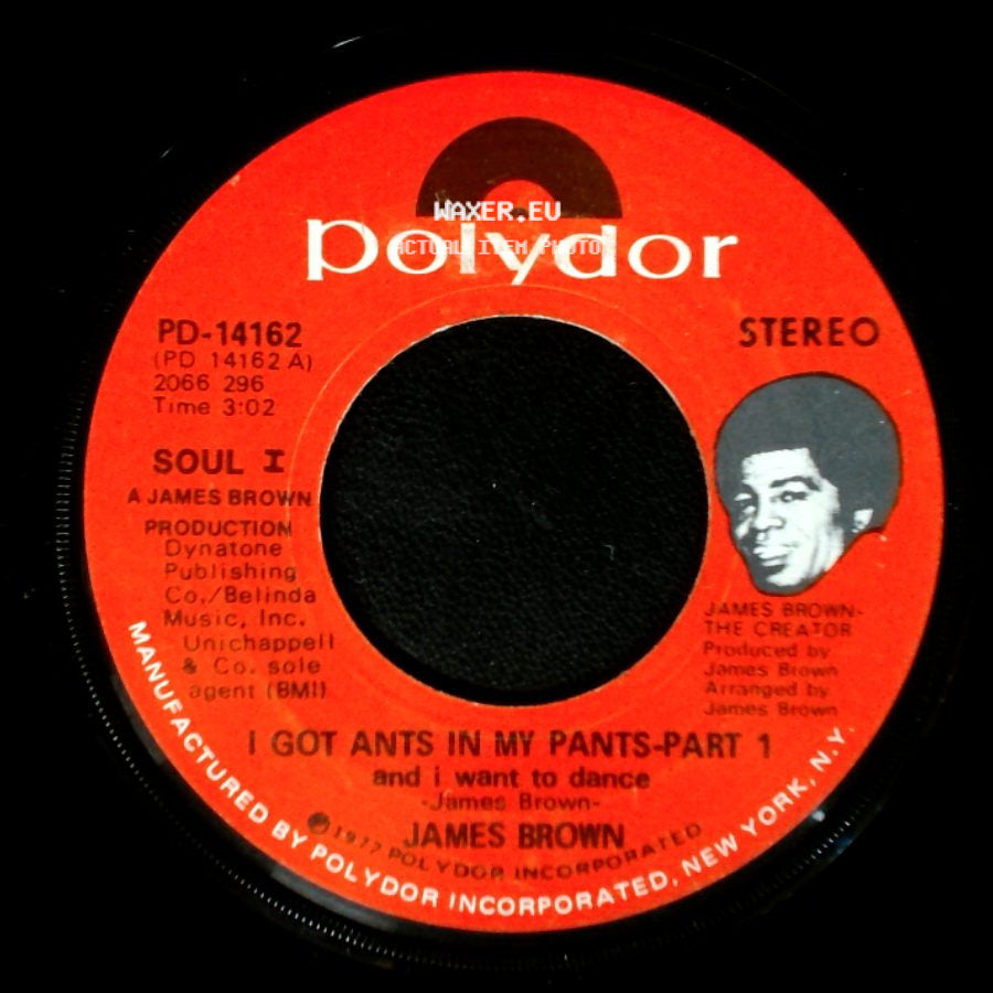James Brown - I Got Ants In My Pants-Part 1 And I Want To Dance - James Brown- / I Got Ants In My Pants - Part 15 & 16 And I Want To Dance side A