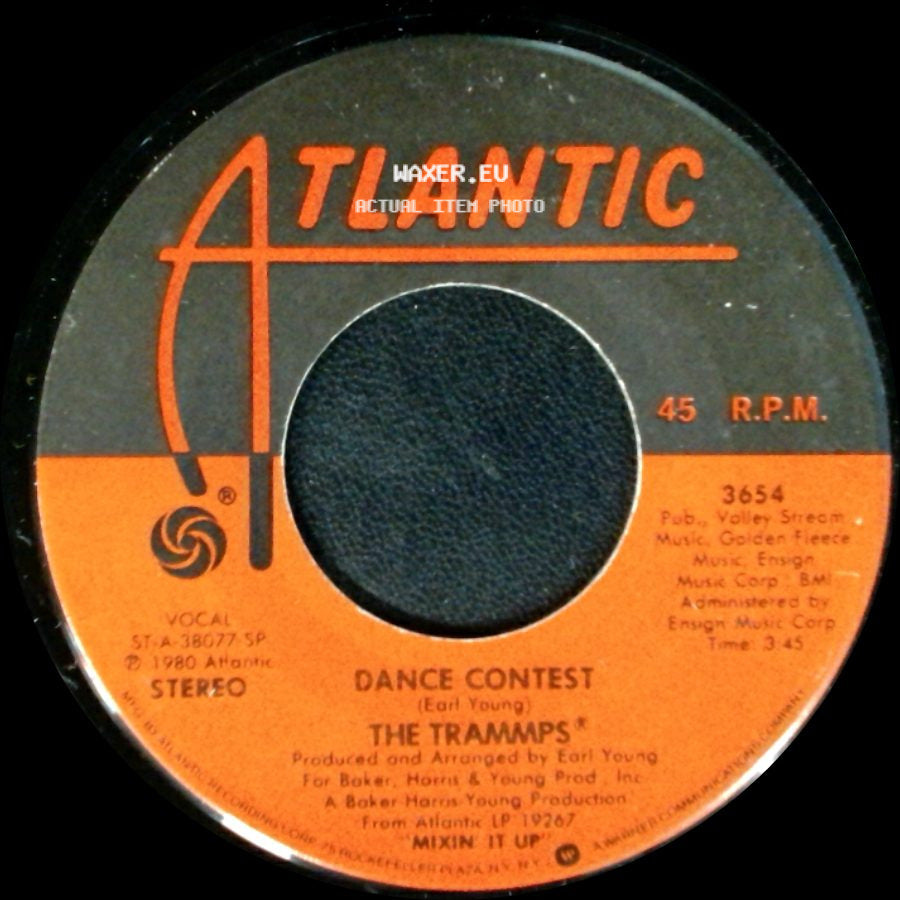The Trammps - Dance Contest / Hard Rock And Disco side A
