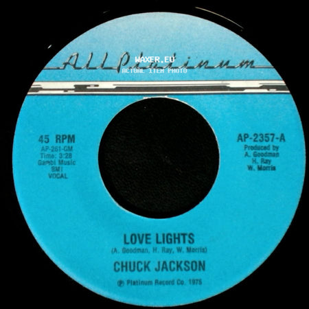 Chuck Jackson - Love Lights / Love Lights side A