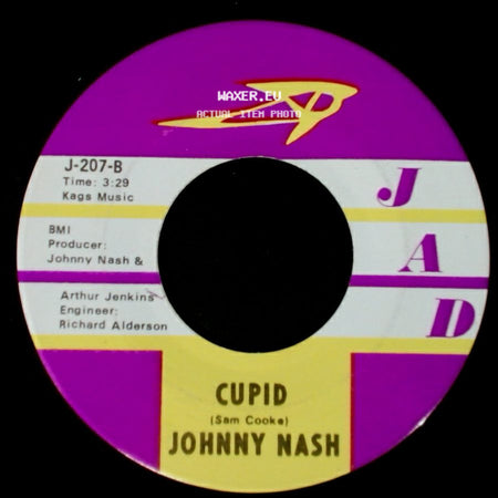 Johnny Nash - Hold Me Tight / Cupid side B