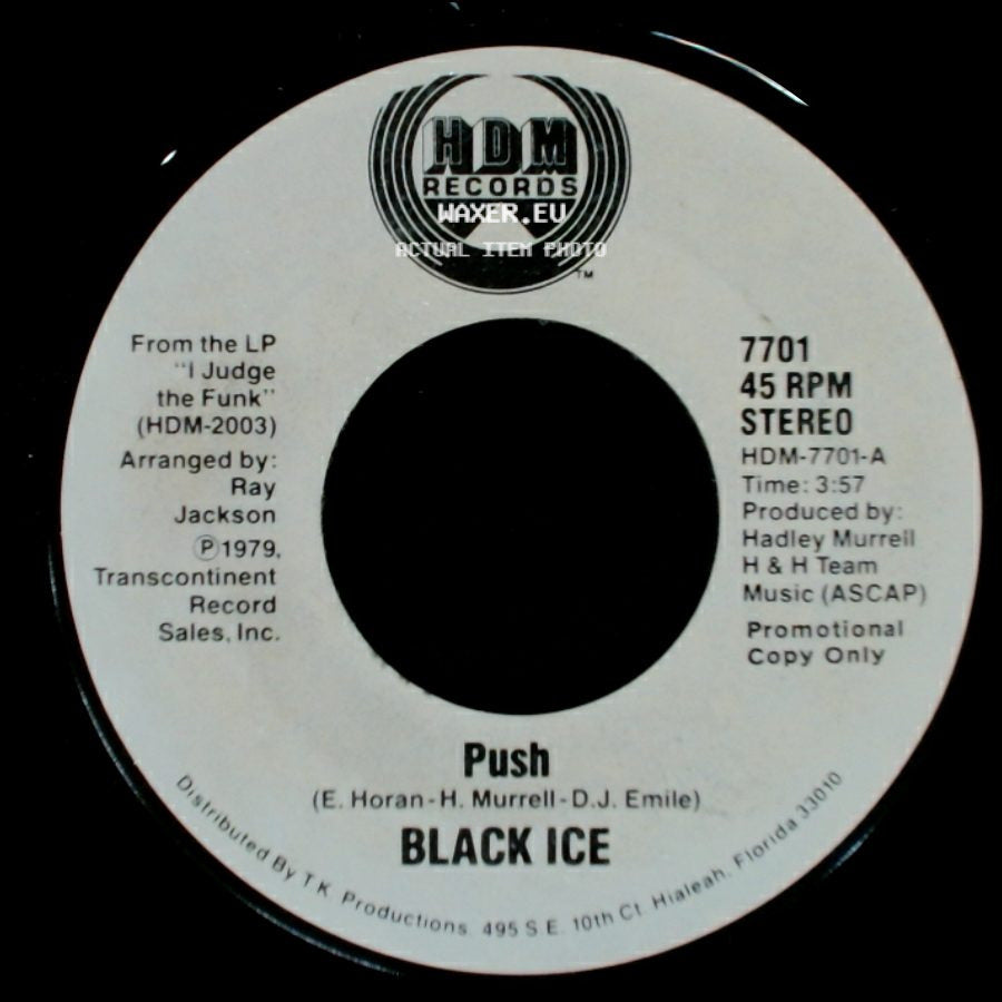 Black Ice - Push / Push side A
